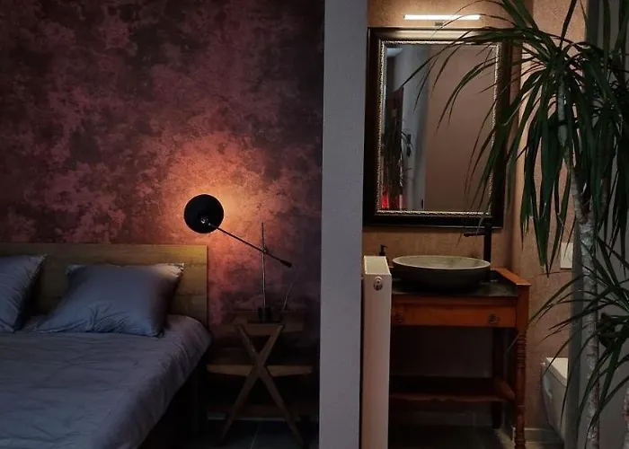 B&B Logies La Chevre Folle - & Cooking In Style With Shared Kitchen