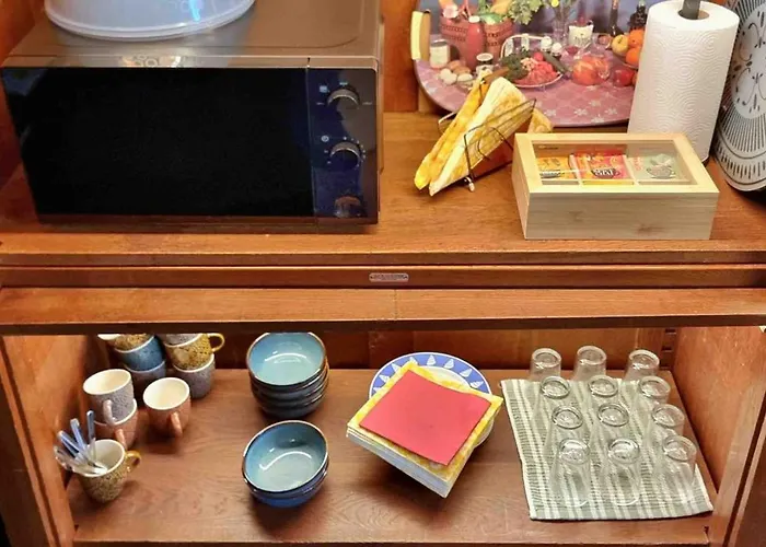 Logies La Chevre Folle - & Cooking In Style With Shared Kitchen